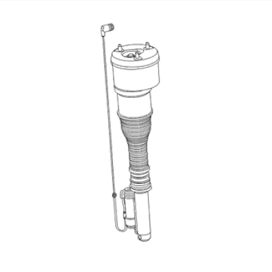 A221320931380 Stoßdämpfer Airmatic Vorderachse