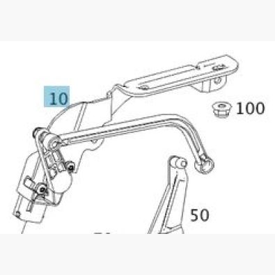 A2079050003 Original Mercedes-Benz Drehwinkelsensor Leuchtweitenregulierung Vorderachse links C-Klasse 204 E-Klasse 207