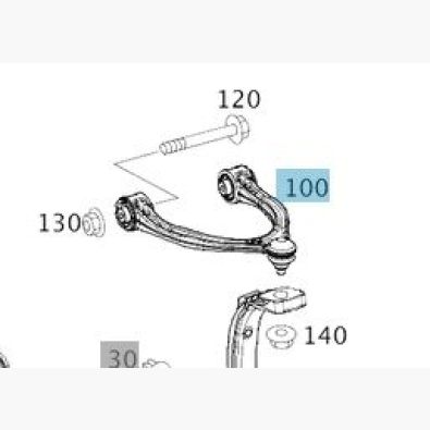 A2053305501 Original Mercedes-Benz Querlenker Vorderachse Vorne Links