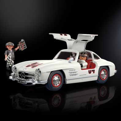 Original Mercedes-Benz 300 SL Coupé (1954-1957) W198 weiß 1:18 Playmobil-Set B66040692