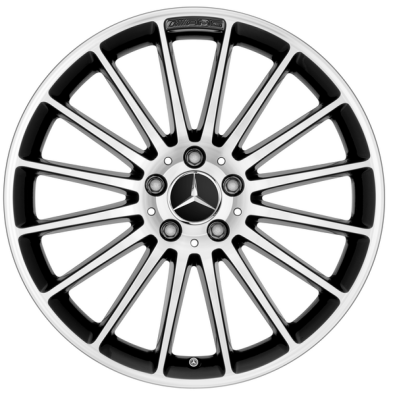 Original Mercedes-Benz AMG Alufelge 8 J x 19 ET 48 schwarz glanzgedreht A-Klasse 176 CLA 117 A17640105027X23