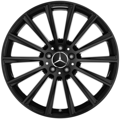 Original Mercedes-Benz AMG Alufelge 9 J x 20 ET 28 schwarz glanzgedreht CLS 257 Hinterachse A25740120007X72