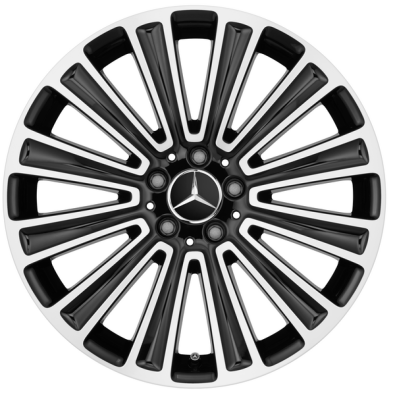 Original Mercedes-Benz Alufelge 8 J x 19 ET 38 schwarz glanzgedreht GLC 253 A25340111007X23