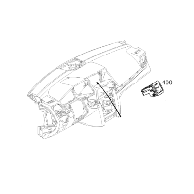 Original Mercedes-Benz Analoguhr A2188274300