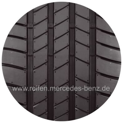 Original Mercedes-Benz Sommerreifen 225/45 R17 91Y Bridgestone Turanza T005 DOT21 Q440011900050