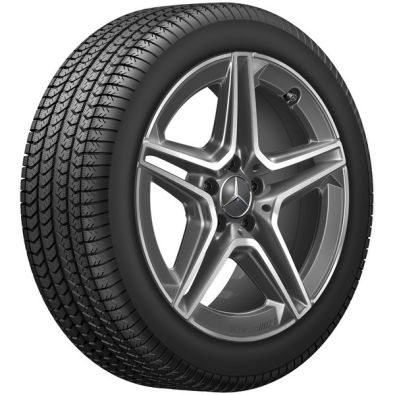 Original AMG-Winterkomplettradsatz Michelin 225/45R18 95V & 245/40R18 97V C-Klasse 205 C 43 AMG Q440141511930G1 Q440141511940G1