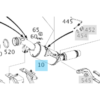 A9064907881 DPF Dieselpartikelfilter Katalysator Sprinter 906 OM651 Euro6 VI