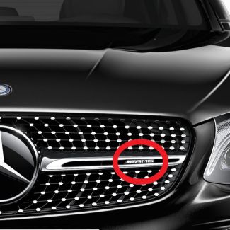 A2538176400 Original Mercedes-Benz AMG Logo Kühlergrill