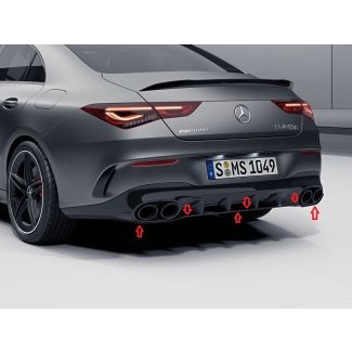 Original Mercedes-Benz AMG CLA 35 / 45 AMG Spoiler am Diffusor Aeropaket Aerodynamikpaket CLA 118