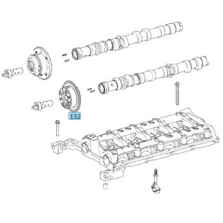 Original Mercedes-Benz Nockenwellenversteller OM271 OM 271 M271 M 271 A2710501400