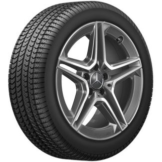 Original AMG-Winterkomplettradsatz Michelin 225/45R18 95V & 245/40R18 97V C-Klasse 205 C 43 AMG Q440141511930G1 Q440141511940G1