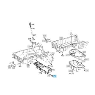 Original Mercedes-Benz Schraube Ölablass Ölablassschraube