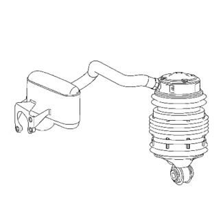 Original Mercedes-Benz Luftfederbalg hinten rechts CLS 219 E-Klasse 211 A211320082580 Tauschteil