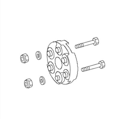 A0004110600 Original Mercedes-Benz Gelenkscheibe