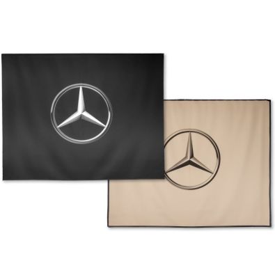 Original Mercedes Benz Bi-Color Vorhang Set Actros BR963 B66260370 B66260371