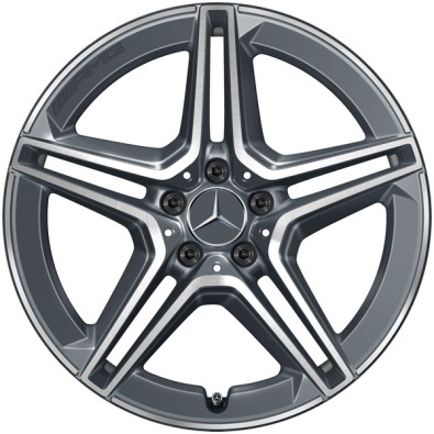 Original Mercedes-Benz AMG Alufelge 9 J x 19 ET 20 E-Klasse 213 GLC 253 Hinterachse A25340154007Y51